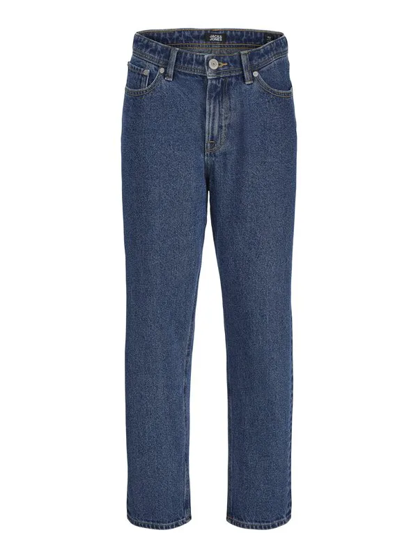 Джинсы прямого кроя jjichris jjoriginal Jack & Jones Junior, Blue Denim — фото 4