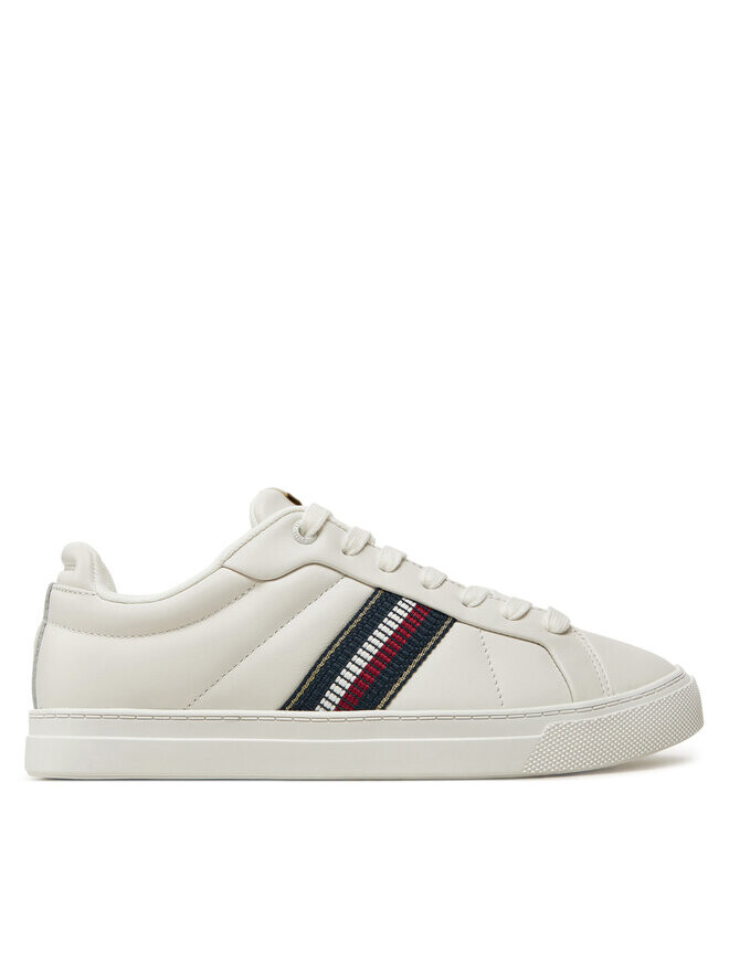 

Кроссовки Tommy Hilfiger Icon Court Sneakers Stripes FW0FW08110 Blanco, белый