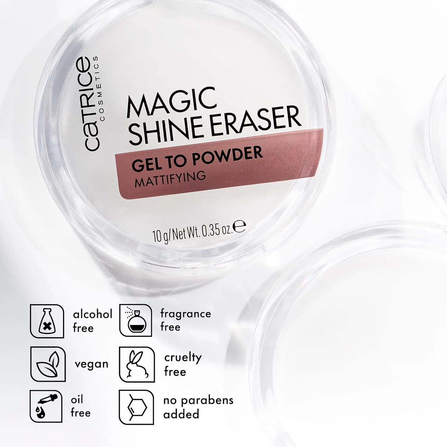 Гель для умывания Catrice — Гель-пудра Magic Shine Eraser Gel To Powder, № , прозрачная, . , 010 Camera Ready — фото 4