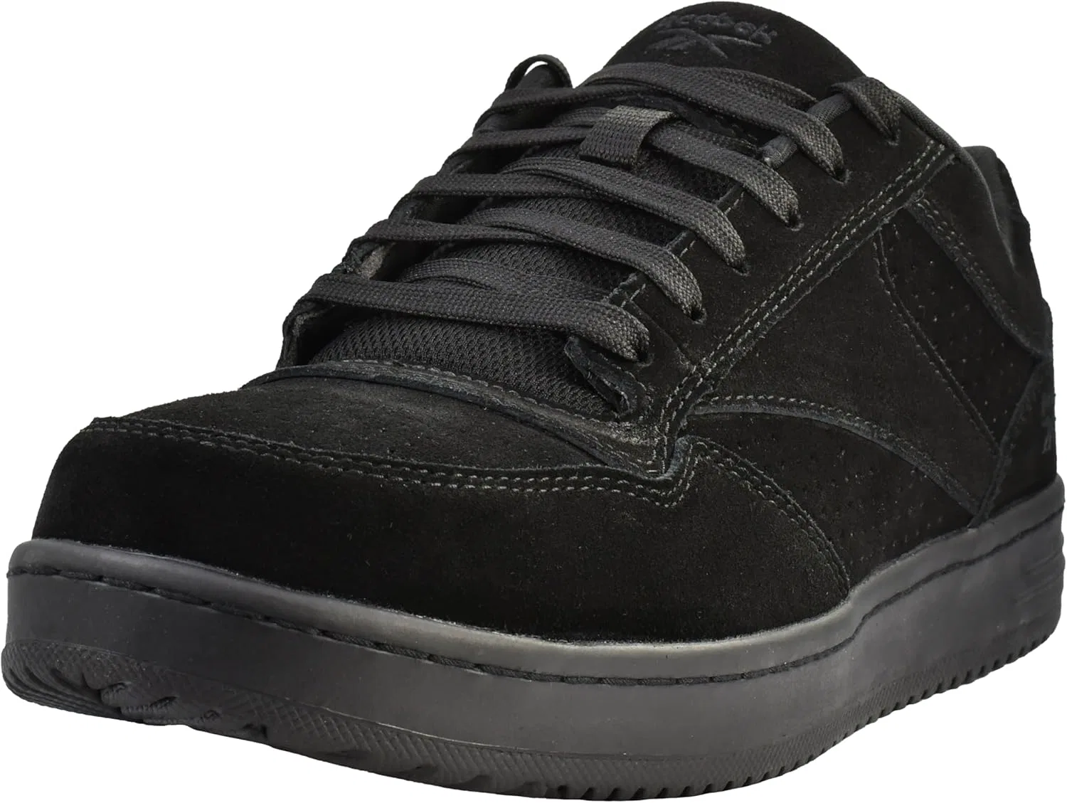 Кроссовки для скейтбординга Reebok, стальной носок, Black/Black/Black