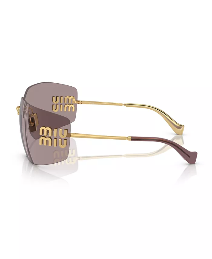 Женские солнцезащитные очки, MU 54YS MIU MIU, золотой — фото 4