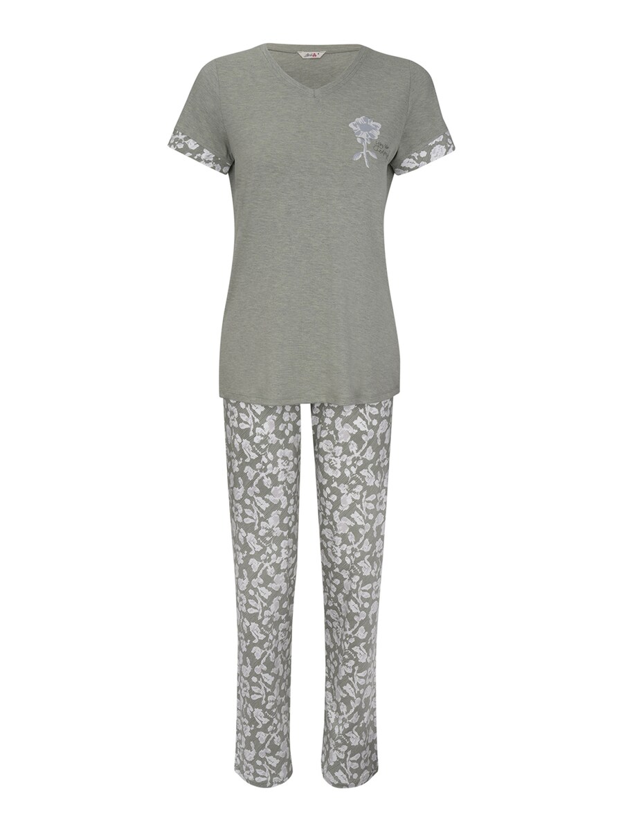 

Пижама Goldenbay Cosmos, серый/зеленый/мятный/белый