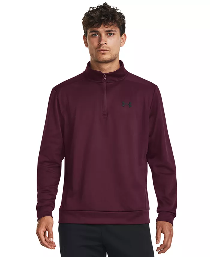

Мужская толстовка Armour Fleece с четверть-молнией Under Armour, фиолетовый