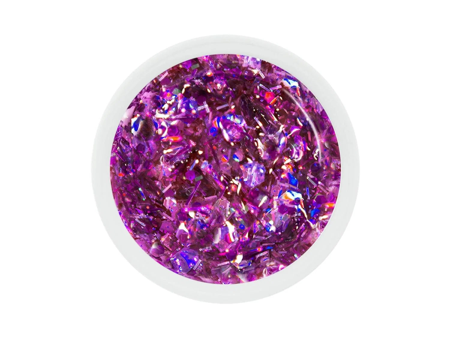 Глянцевый UV LED гель для ногтей «Crisp Violet» 5 мл Nd24 Naildesign — фото 2