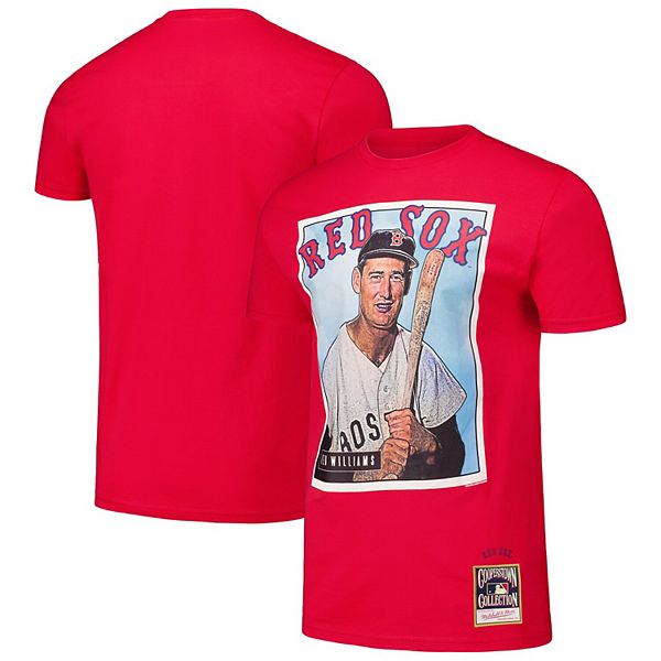 

Футболка мужская Ted Williams Boston Red Sox Cooperstown Collection Mitchell & Ness