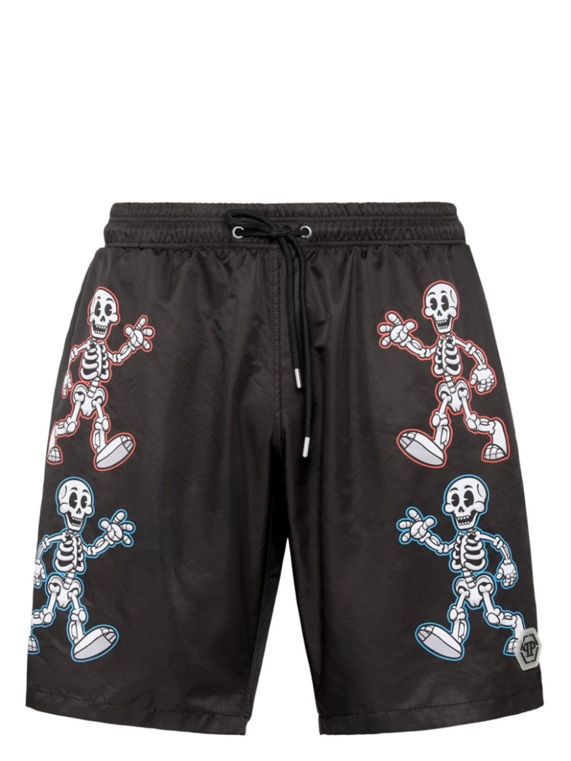 

Philipp Plein плавки-шорты с принтом, черный