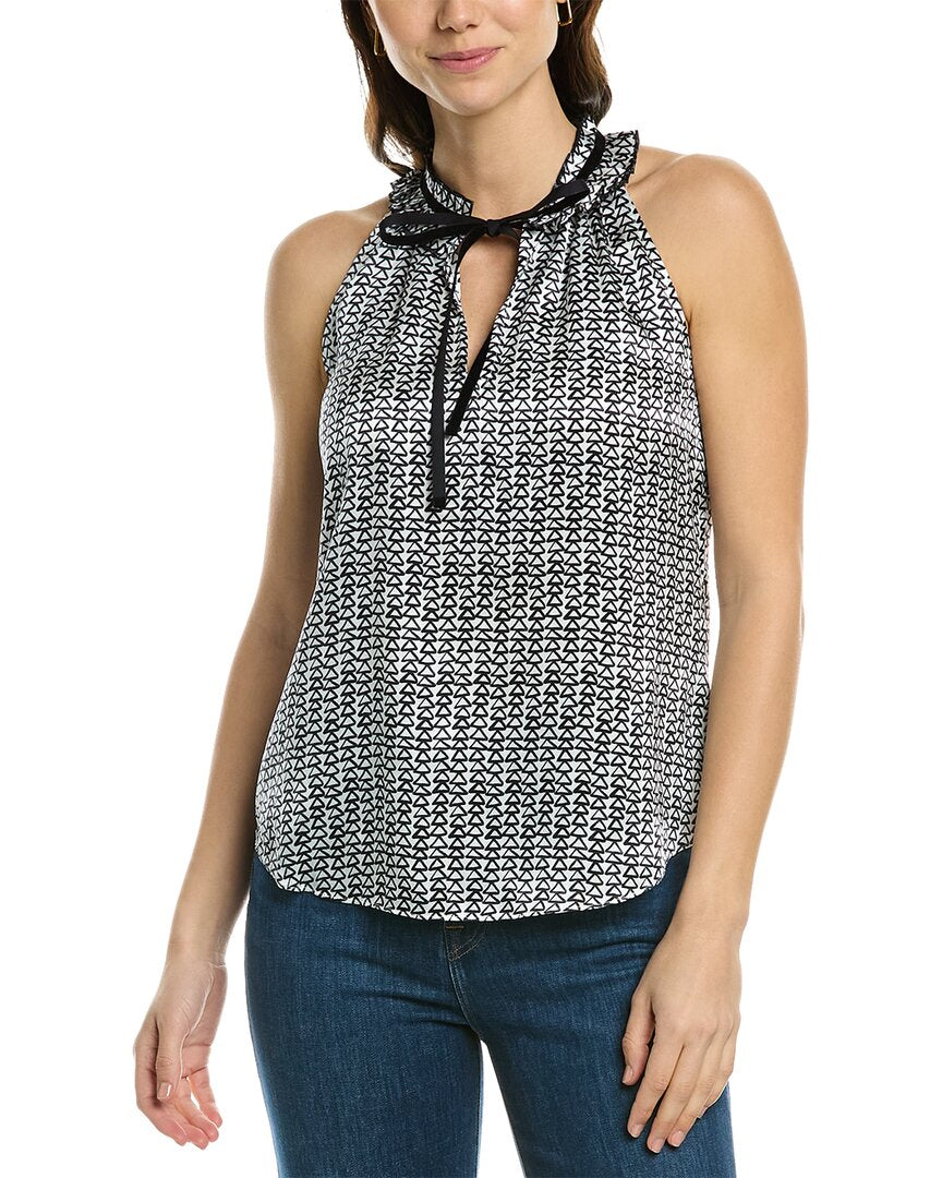 

Go>шелковый топ от GoSilk Lady Danbury Go by Go Silk, белый