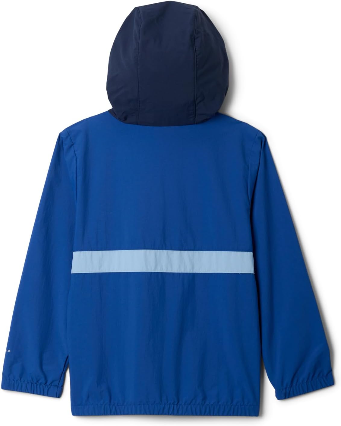 Columbia Youth Boys Spire Valley Ветровка, Mountain Blue/Coll Navy/Ripple Blue — фото 2