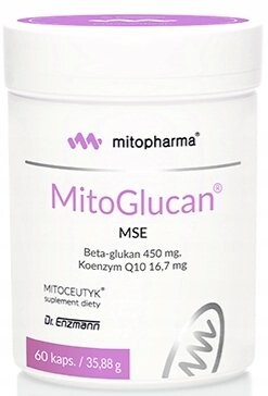 

Mitopharma, Митоглюкан МСЭ Доктор Энцманн, 60 капсул. Inna marka
