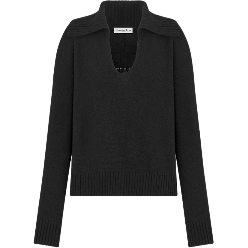 

DIOR Женский свитер из кашемира FW25 Black