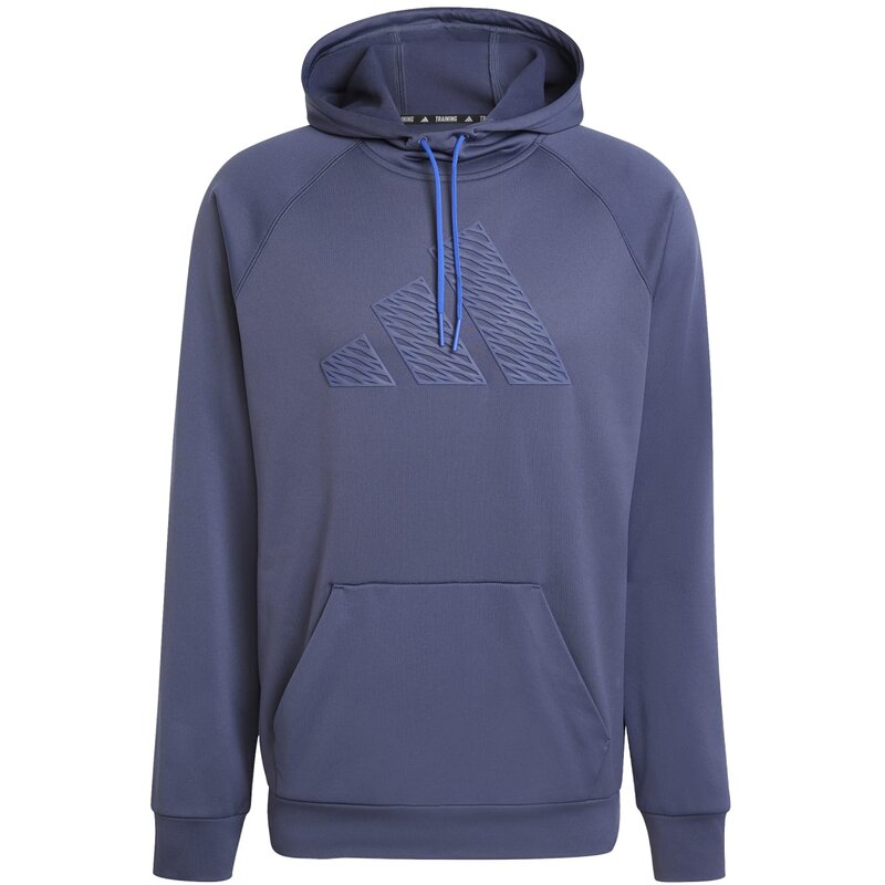 

Толстовка с капюшоном, большой логотип для игры и тренировок Adidas, цвет shanav