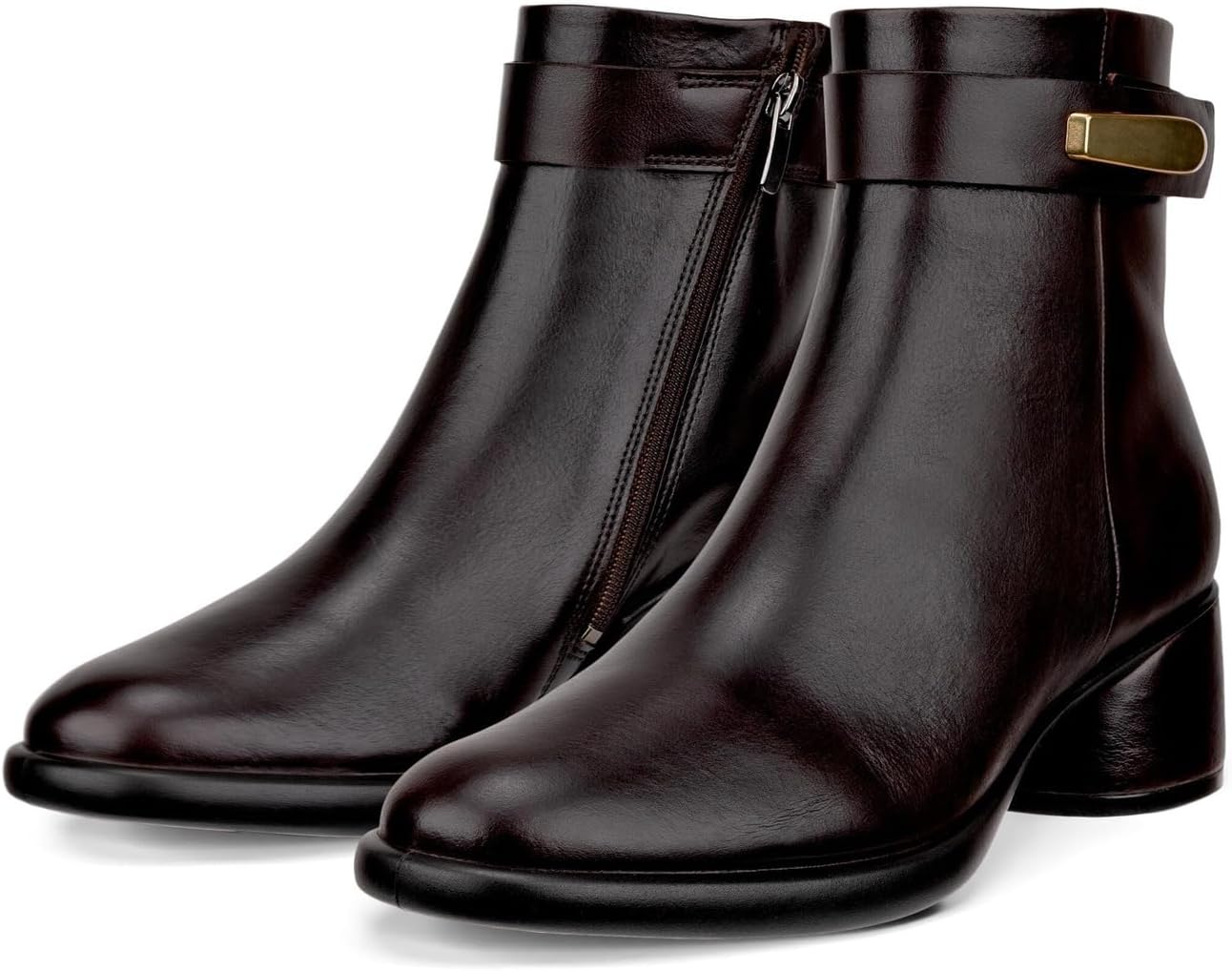 Ботинки ECCO Sculpted Luxery 35 MM Modern Dress Ankle Boot, цвет Mocha