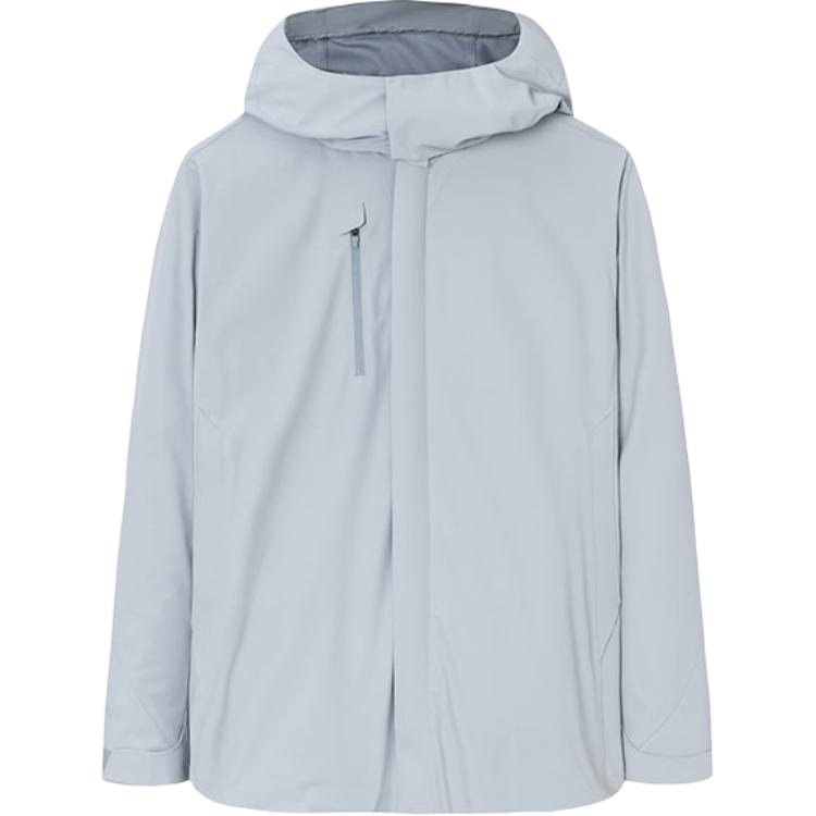 

ANTA Пуховик мужской светло-грязевой серый, Light Mud Gray