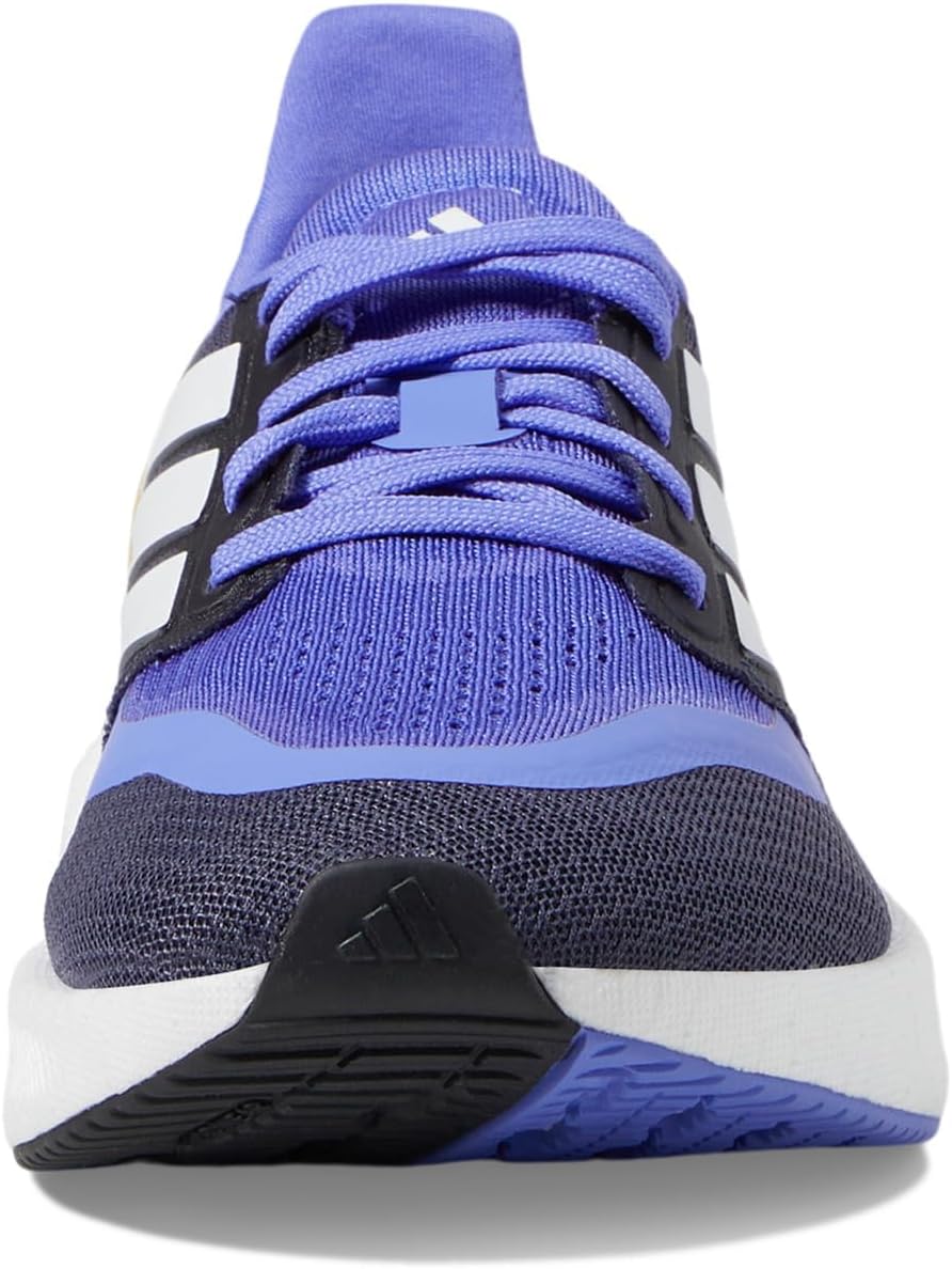 Детские кроссовки Adidas Pureboost Light для бега (унисекс), белый/синий — фото 3