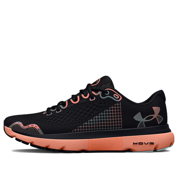 

Кроссовки hovr infinite 4 'black lunar coral' Under Armour, черный