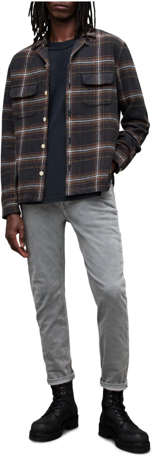 

Брюки Dean Cord AllSaints, цвет Moon Grey