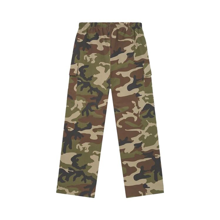 Брюки Fear of God Essentials Military Nylon Field Pant Woodland Camo, разноцветный — фото 2