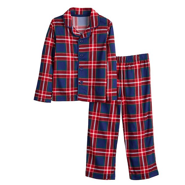 

Детский комплект пижамы с клетчатым принтом Jammies For Your Families