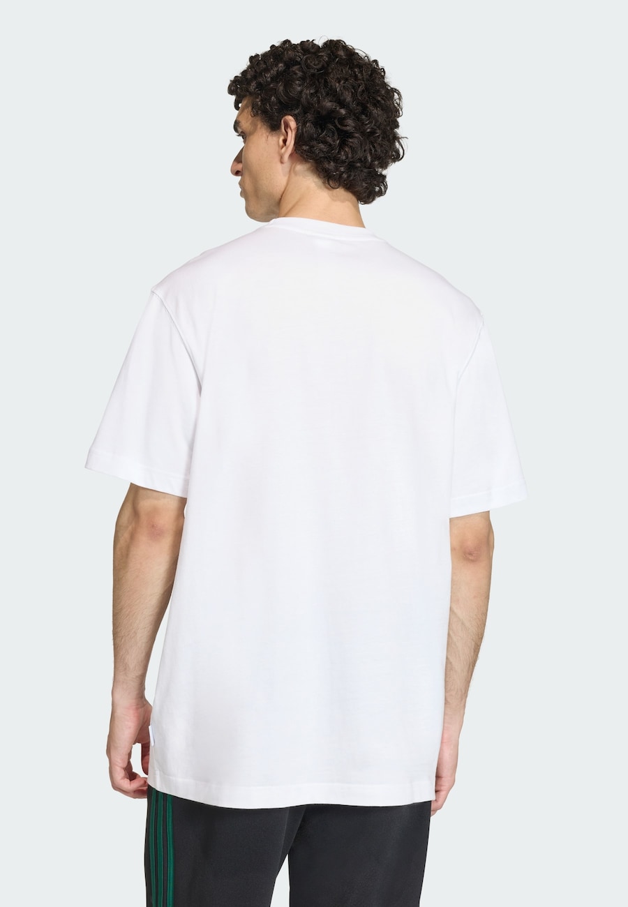Рубашка ADIDAS ORIGINALS Trefoil Series, белый — фото 3