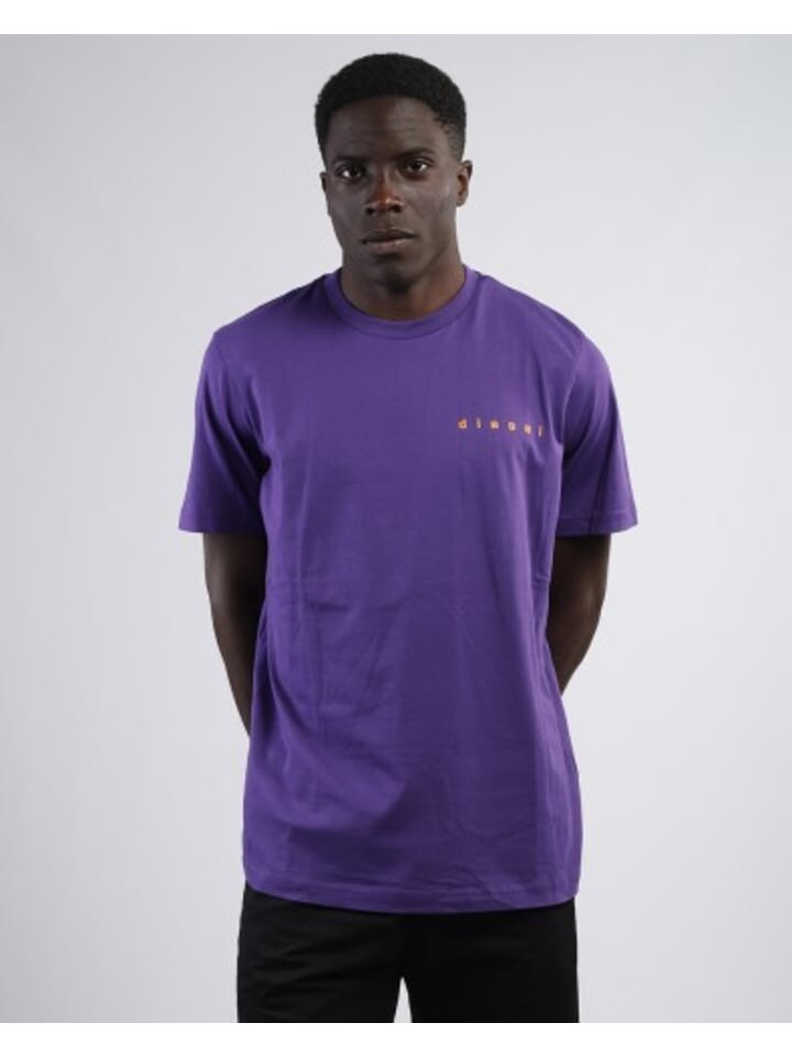 

Футболка Diesel Tshirt, фиолетовый