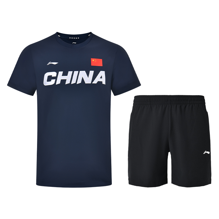 

LINING Повседневная спортивная одежда unisex синий черный