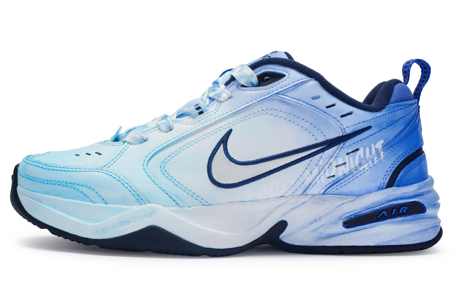 

Массивные кроссовки Nike Air Monarch 4 унисекс, Blue/White