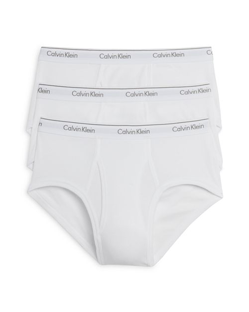 

Классические трусы из хлопка, 3 шт. Calvin Klein, цвет White