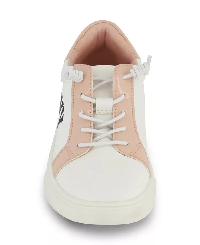 Маленькие и большие девочки Celia Gigi Low Top Sneaker Dkny, белый — фото 4