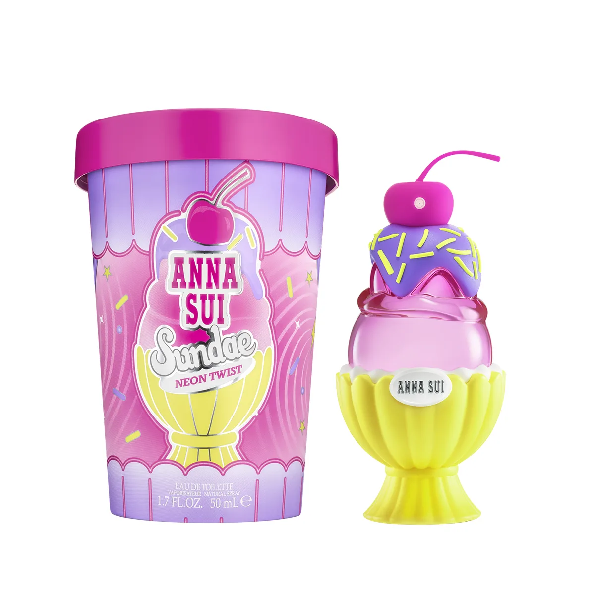 ANNA SUI ANNASU Neon Twist Sundae женские духи цитрусово-цветочный туалетная вода 50 мл, 50ml