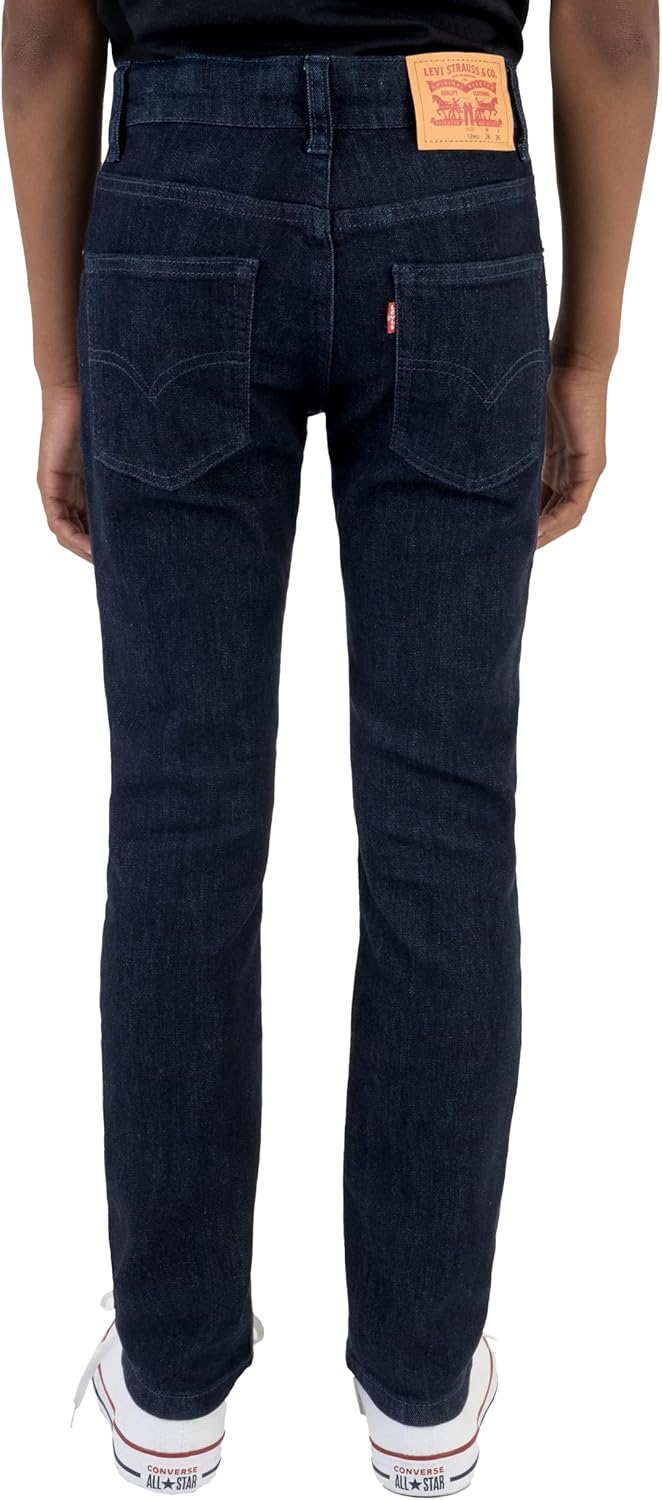 Джинсы Levi's Skinny Fit для мальчиков/Распродажа, Rinse — фото 4