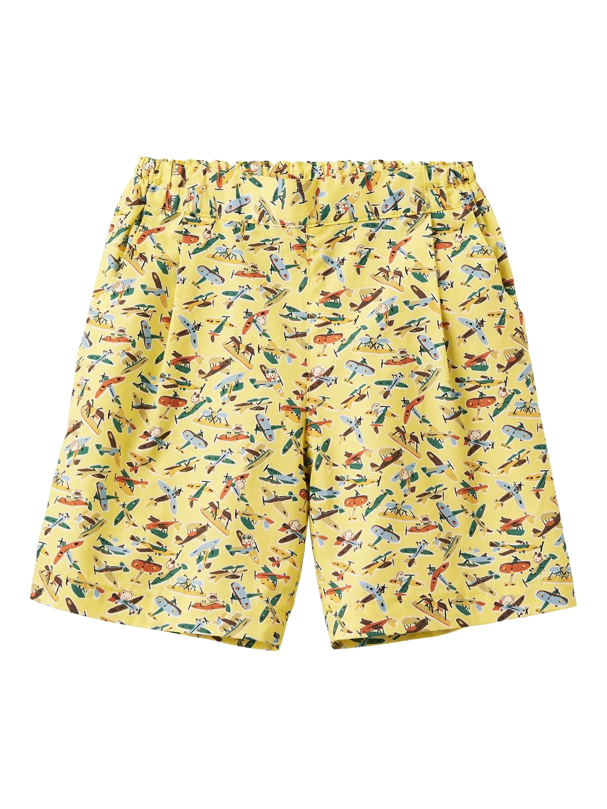

Шорты с принтом Familiar, желтый