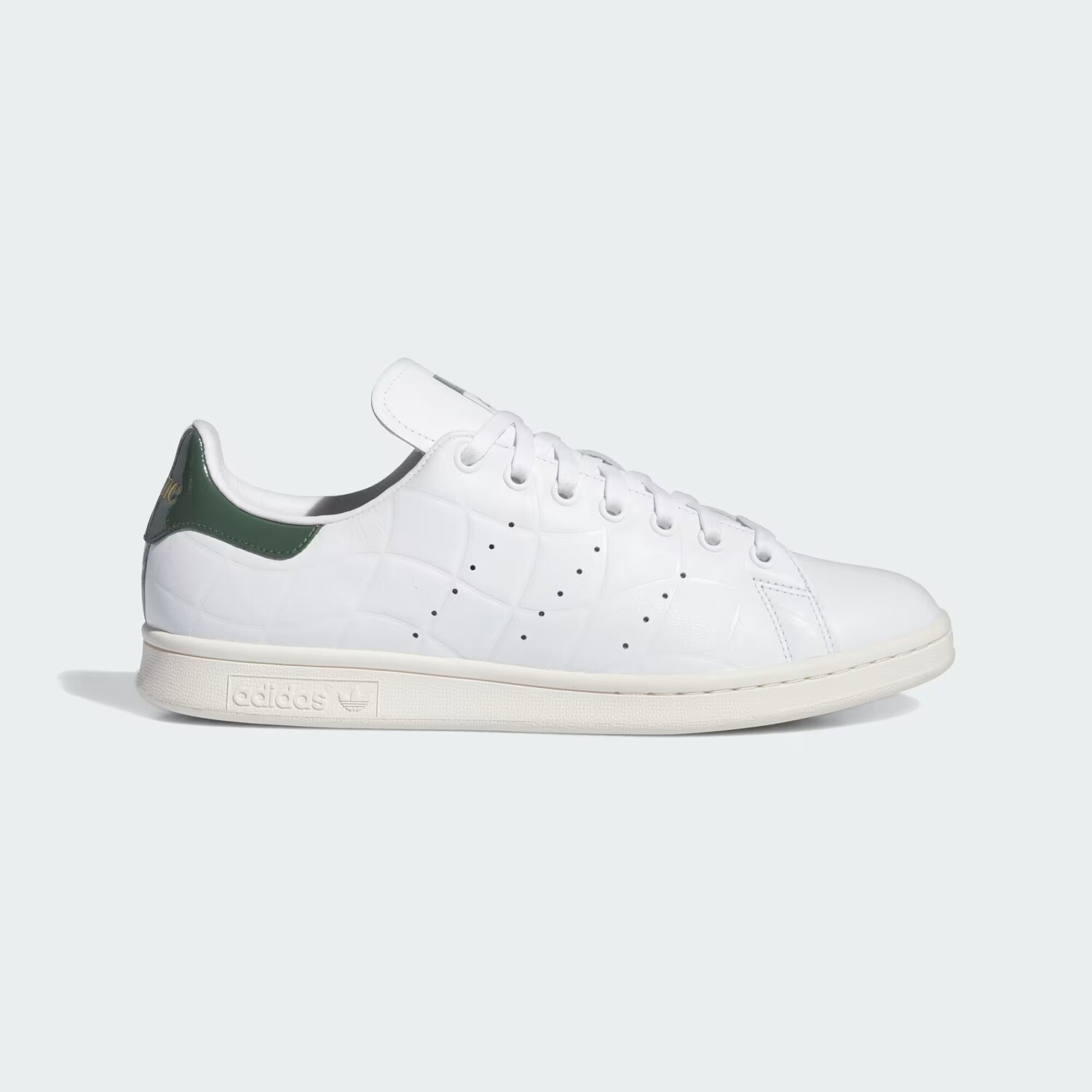 

Обувь Дайм Stan Smith Adidas, цвет Cloud White/Collegiate Green/Green Oxide