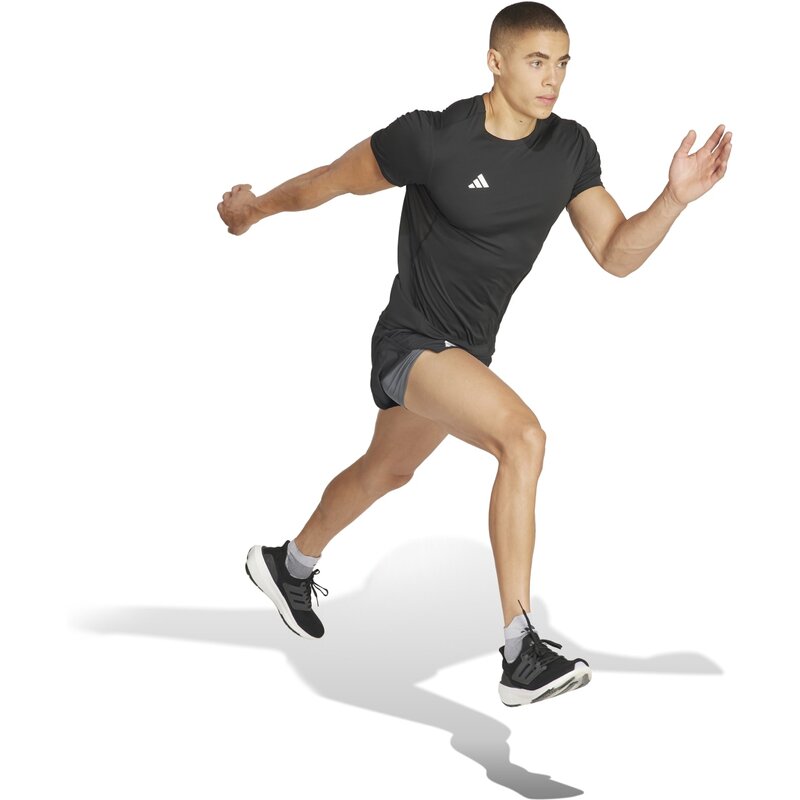 Футболка adizero essentials running Adidas, черный — фото 4