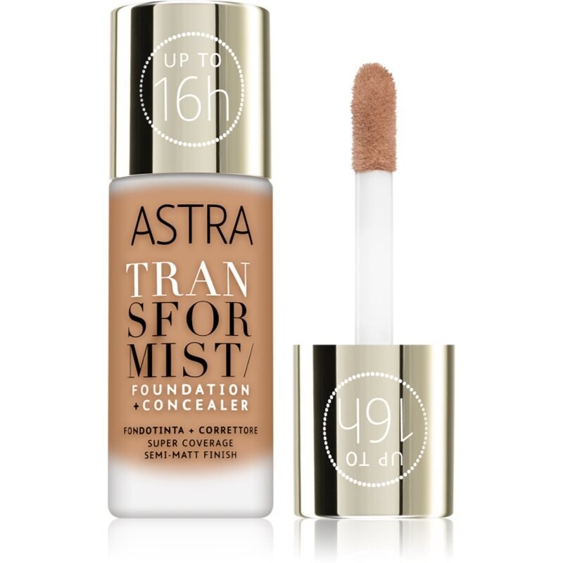 

Стойкая тональная основа Astra Make-up Transformist оттенок 005N Тан 18 мл Inna Marka