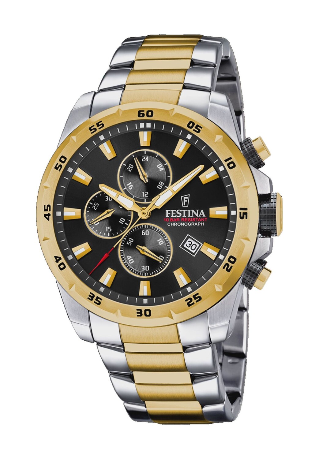 

Мужской хронограф FESTINA, цвет Bicolor Schwarz