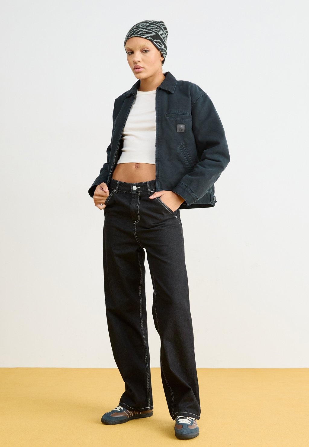 

Летняя куртка DAYTON JACKET Carhartt WIP, черный