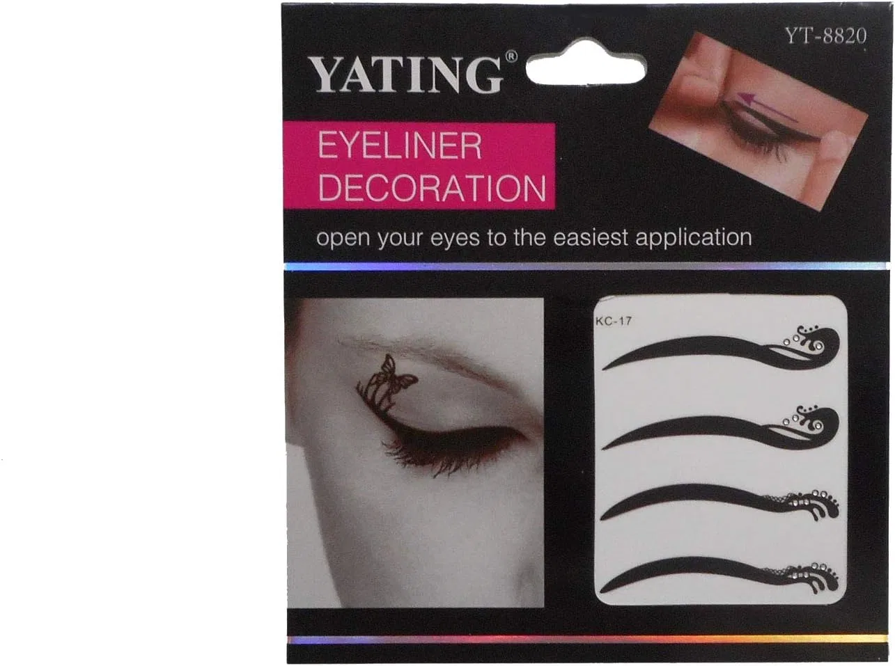 Подводка для глаз Yatig Eyeliner Seal, двойной слой