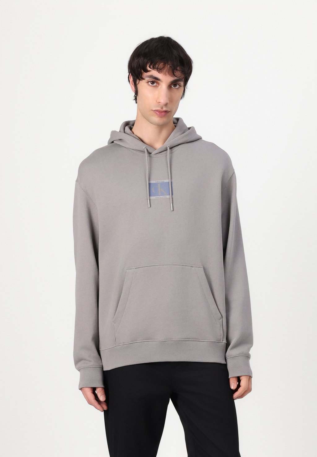 

Толстовка с капюшоном UNISEX - Sweatshirt Calvin Klein, серый