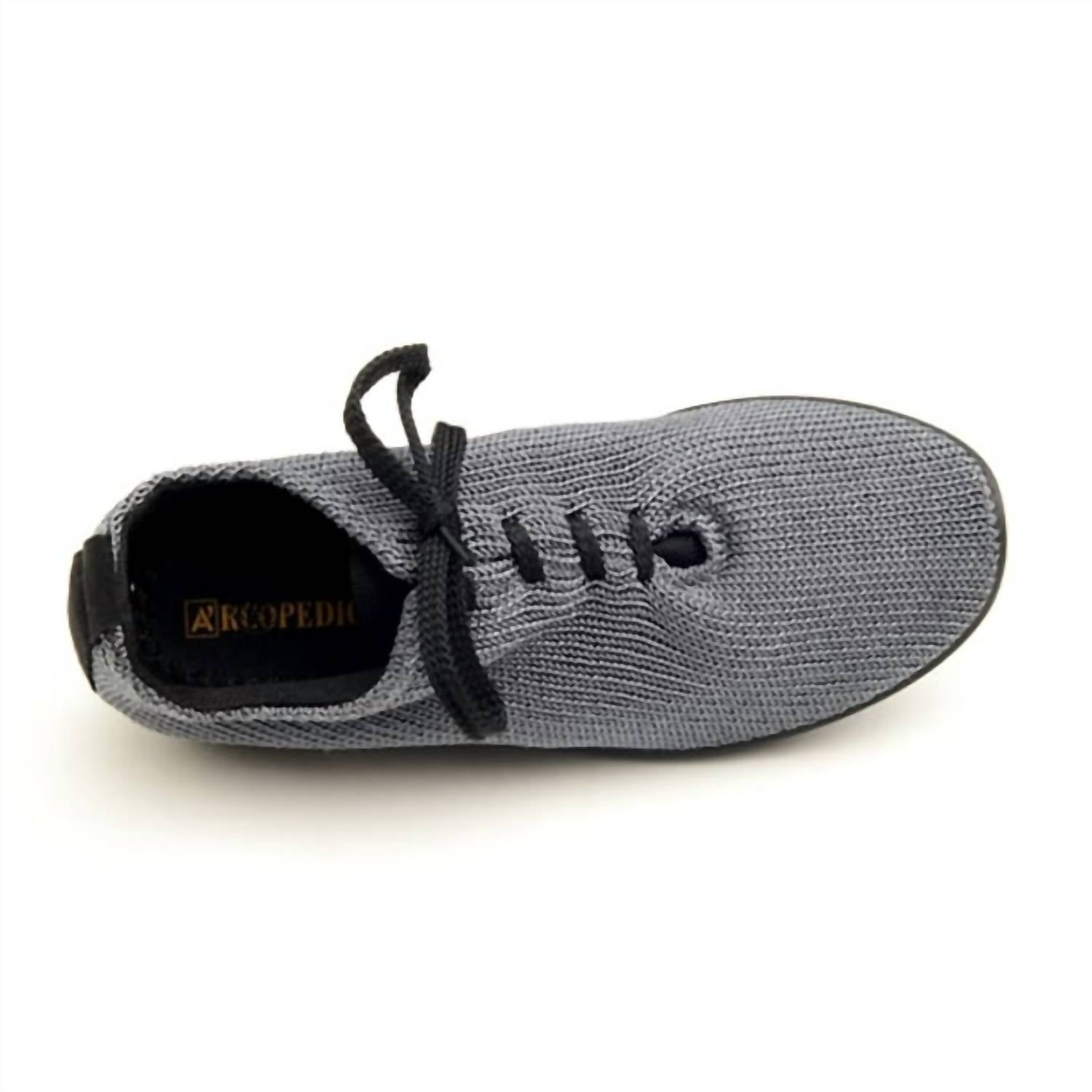 Женские кроссовки L Knit Sneaker Shoe из титана ARCOPEDICO, цвет titanium — фото 2