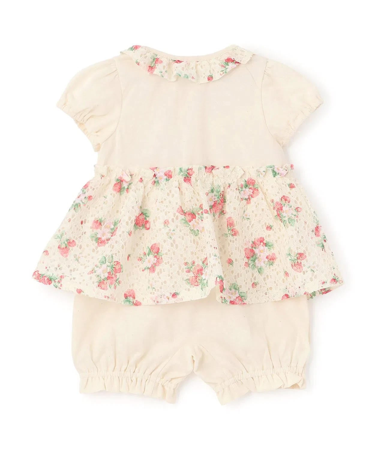 Комбинезон Wild Strawberry Lace Shortalls [Органический] [Сделано в Японии] — фото 2