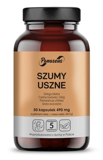 

Panaseus, БАД от шума в ушах, 50 таб.