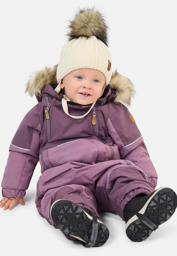 Снежный комбинезон хафьелл Swedemount, Dk. Mauve Pale Mauve — фото 4