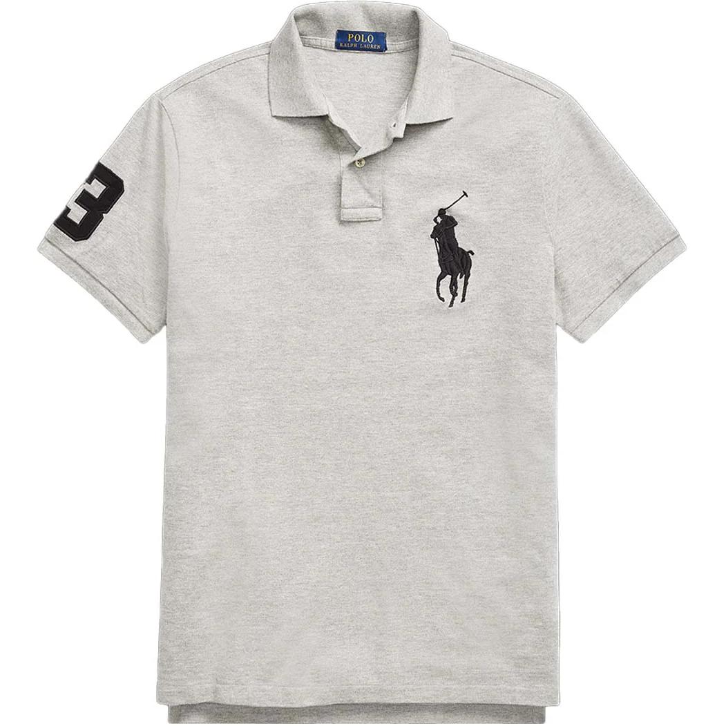 

Поло Big Pony Polo Ralph Lauren, серый