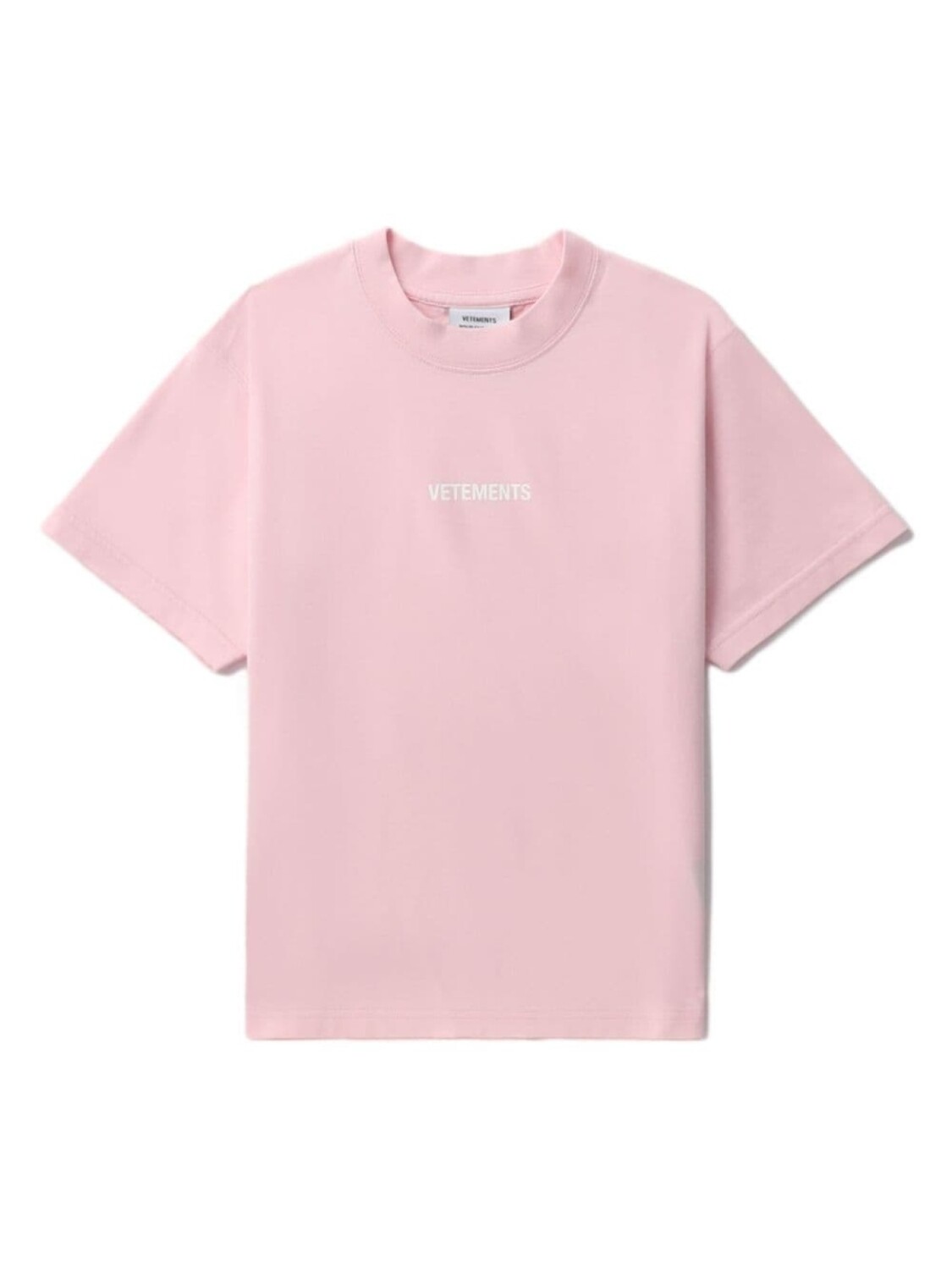 

Футболка с логотипом Vetements Kids, розовый