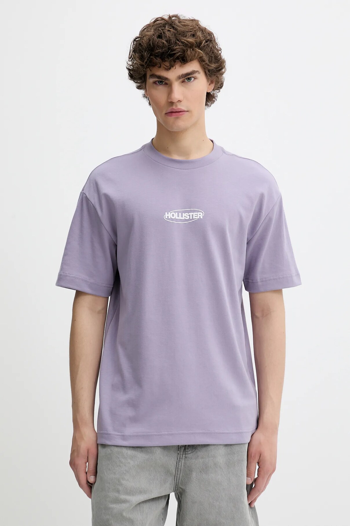 

Футболка Hollister Co., фиолетовый