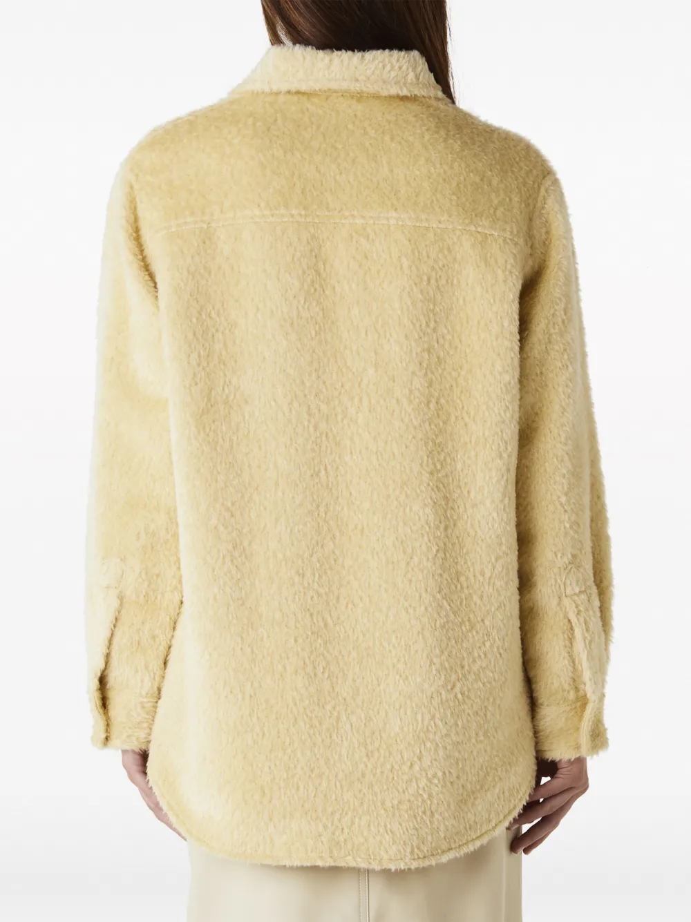 Шерстяная куртка-рубашка Celiane ISABEL MARANT, нейтральный — фото 3