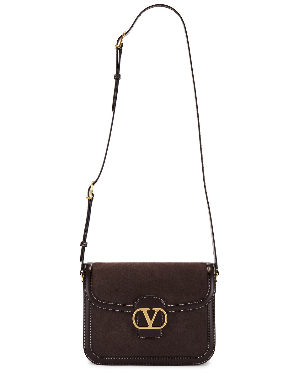 

Сумка через плечо 9To5 Valentino Garavani, Testa Di Moro & Oak Brown