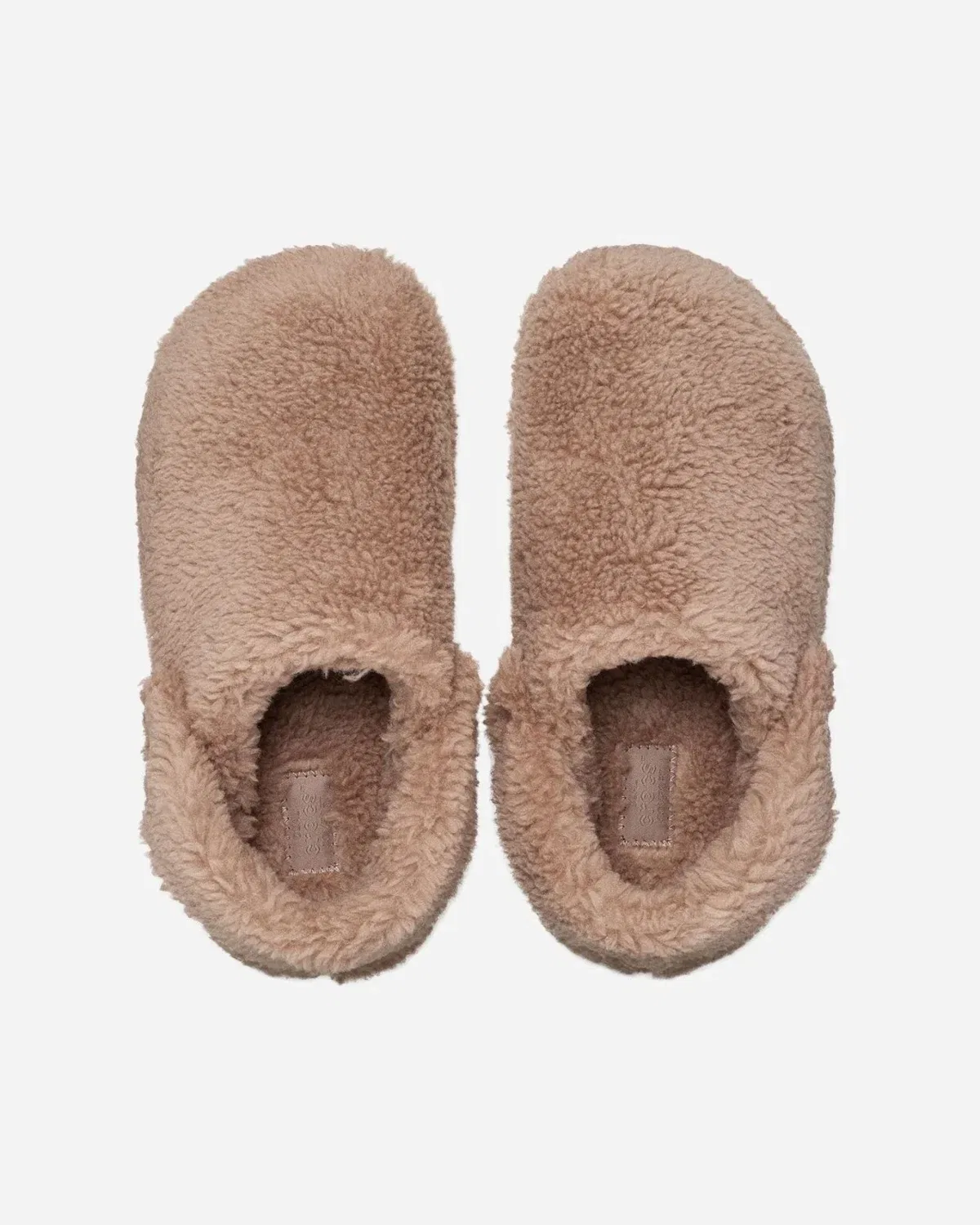 Crocs Classic Cozzzy 209386-195 Тапочки с грибным рисунком и искусственной овчиной JAX1200, коричневый — фото 3