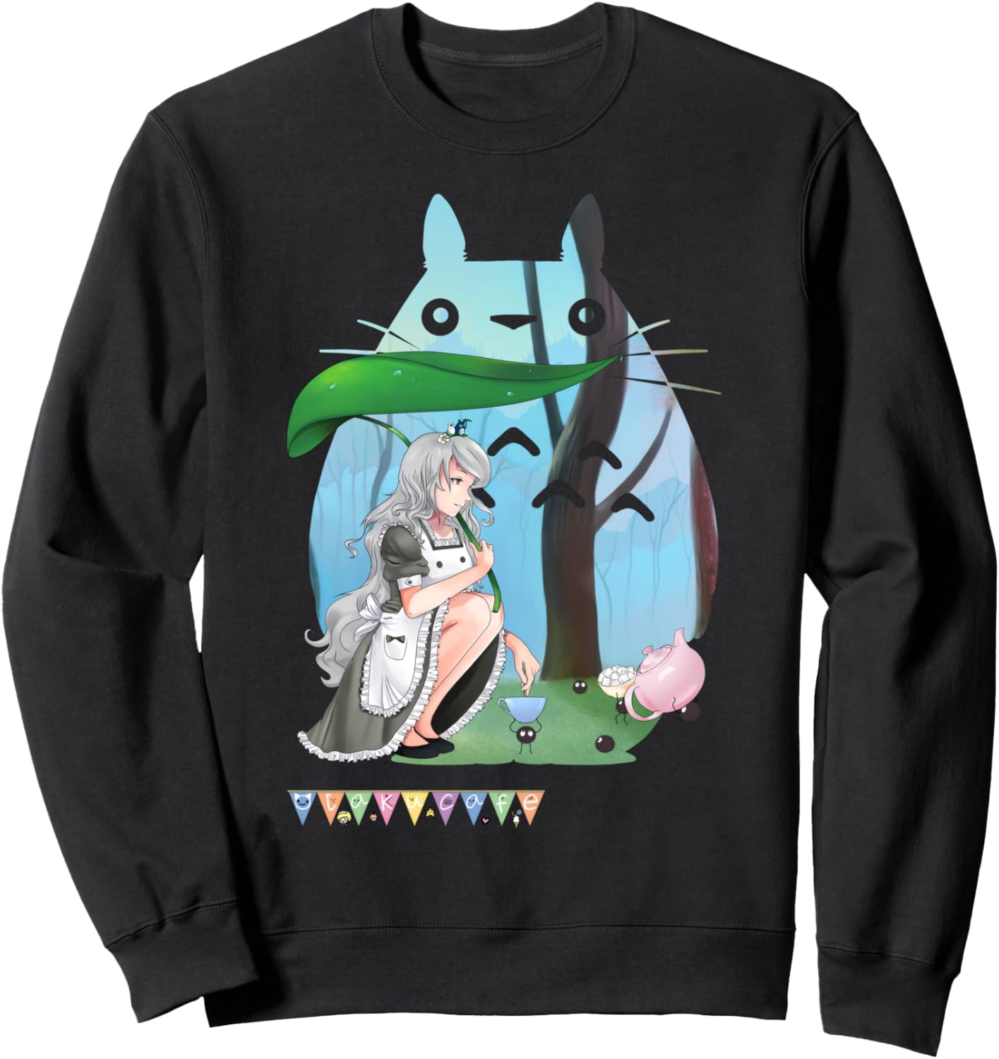 

Толстовка Otaku Cafe Toto, черный