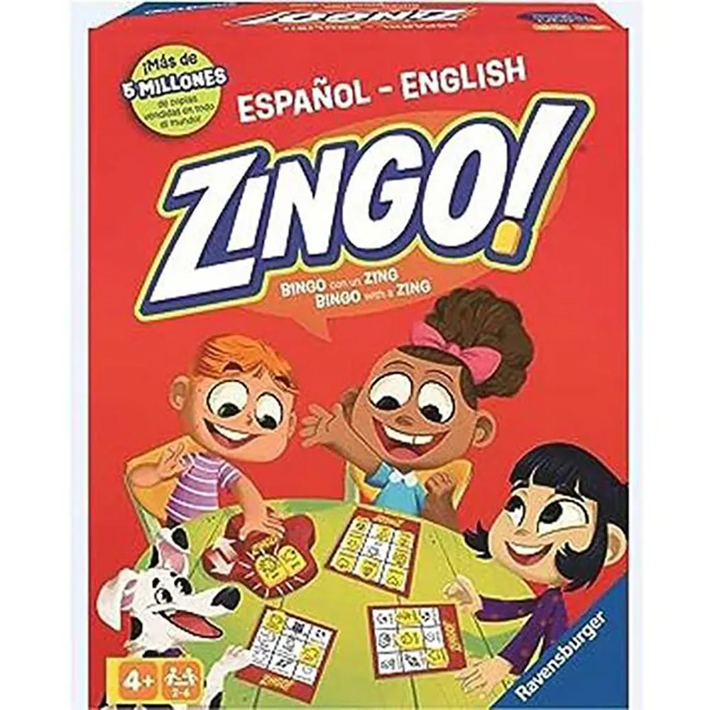 

Игра Zingo от Ravensburger!, прозрачный